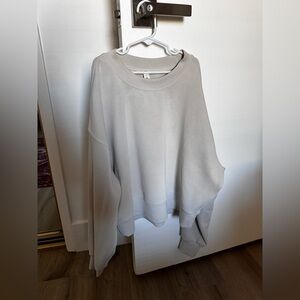 lululemon athletica Light Gray Sweatshirt